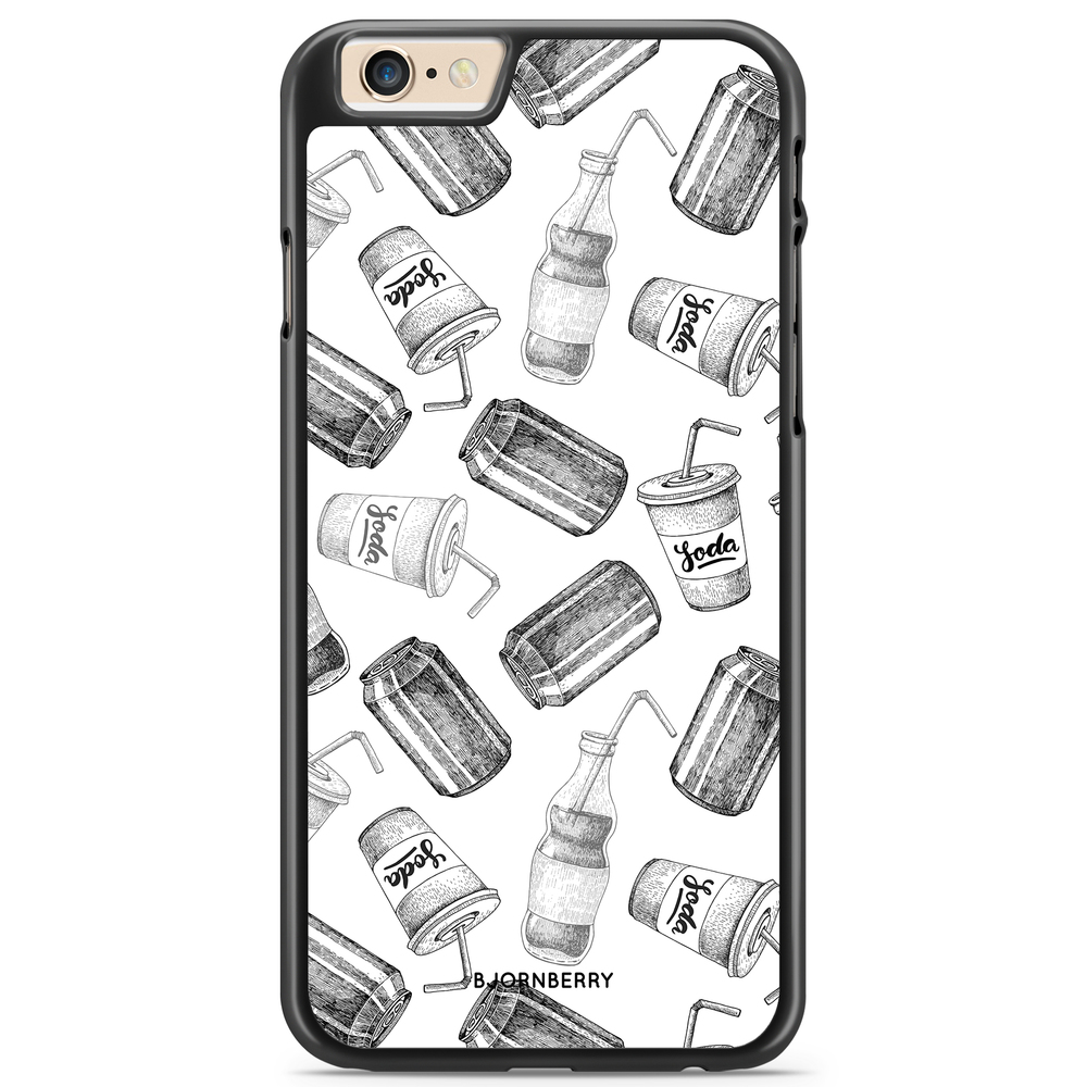 iPhone 6/6s Case - Soda Black & White