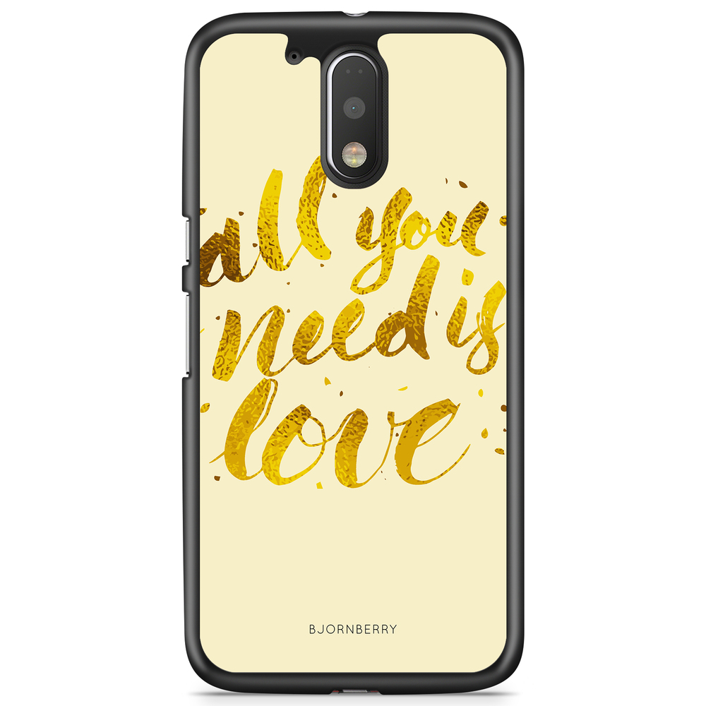 Moto G4/G4 Plus Skal - All You Need is Love