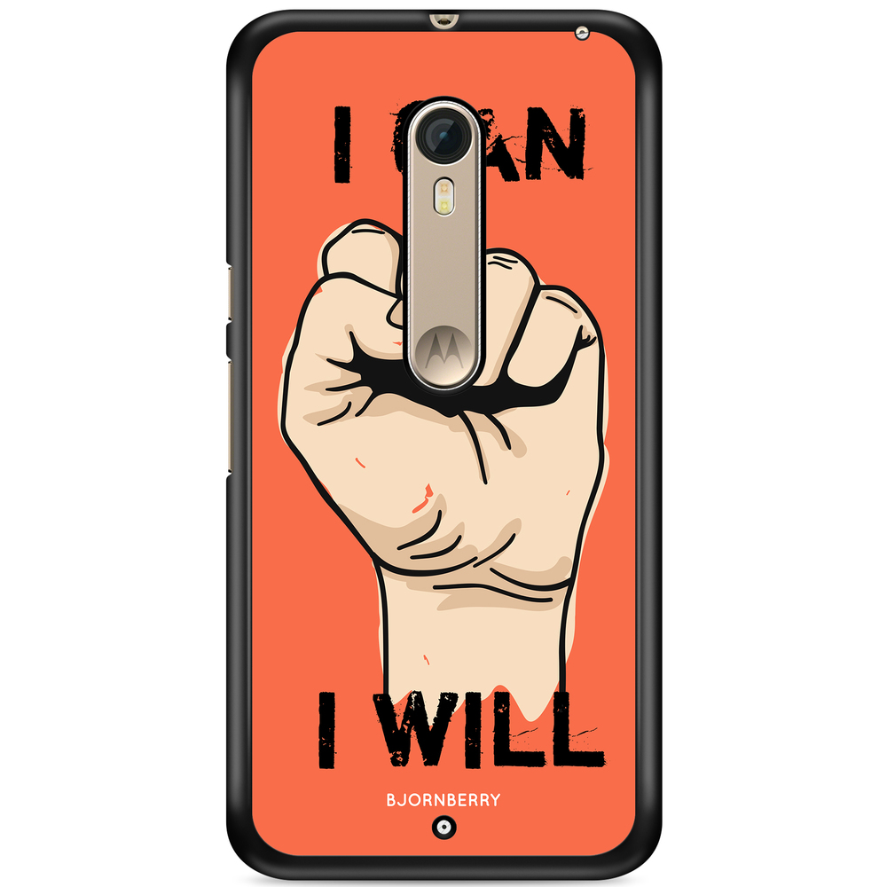 Moto X Style Case - I CAN I WILL