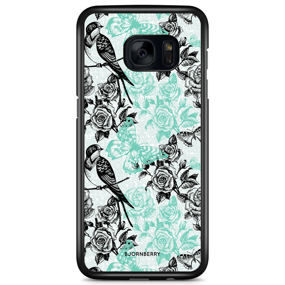 Samsung Galaxy S7 Case - Birds & Roses