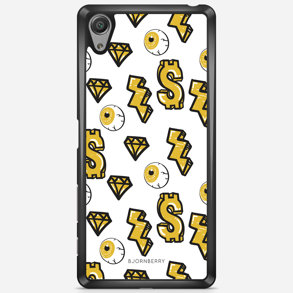 Sony Xperia X Performance Case - Dollar Pattern
