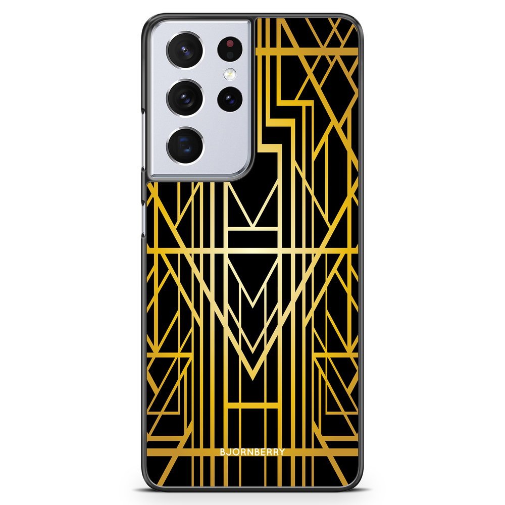 Samsung Galaxy S21 Ultra Case - Golden Pattern