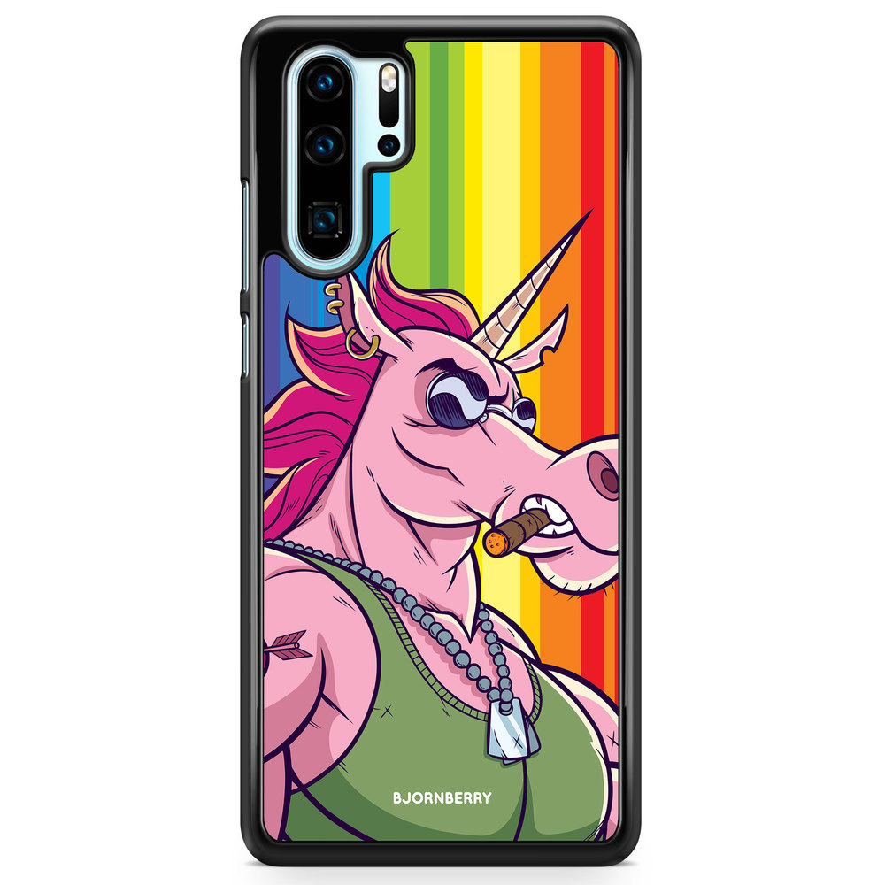 Huawei P30 Pro Case - Muscle Unicorn