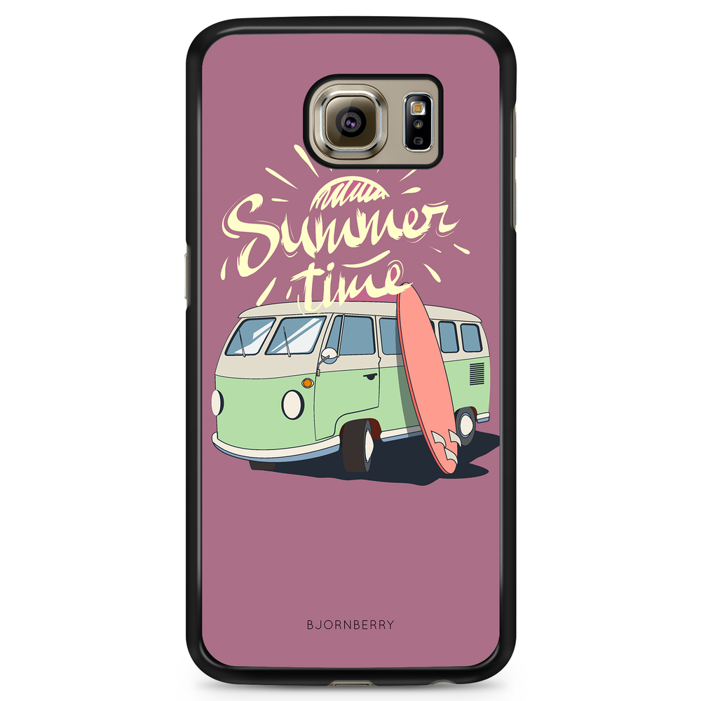 Samsung Galaxy S6 Case - Summer Van (Pink)