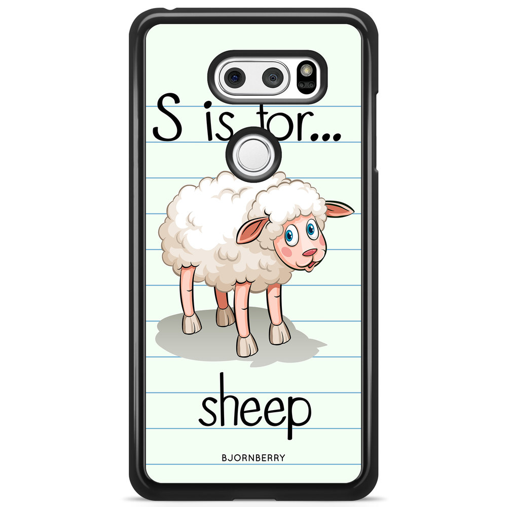 LG V30 Case - S is for Sheep