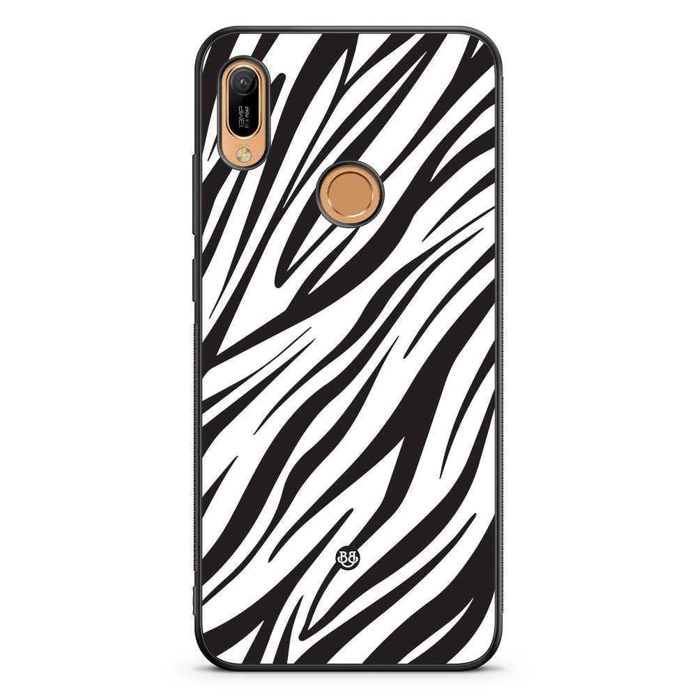 Huawei Y6 2019 Case - WILD AUTUMN - Zebra Twist