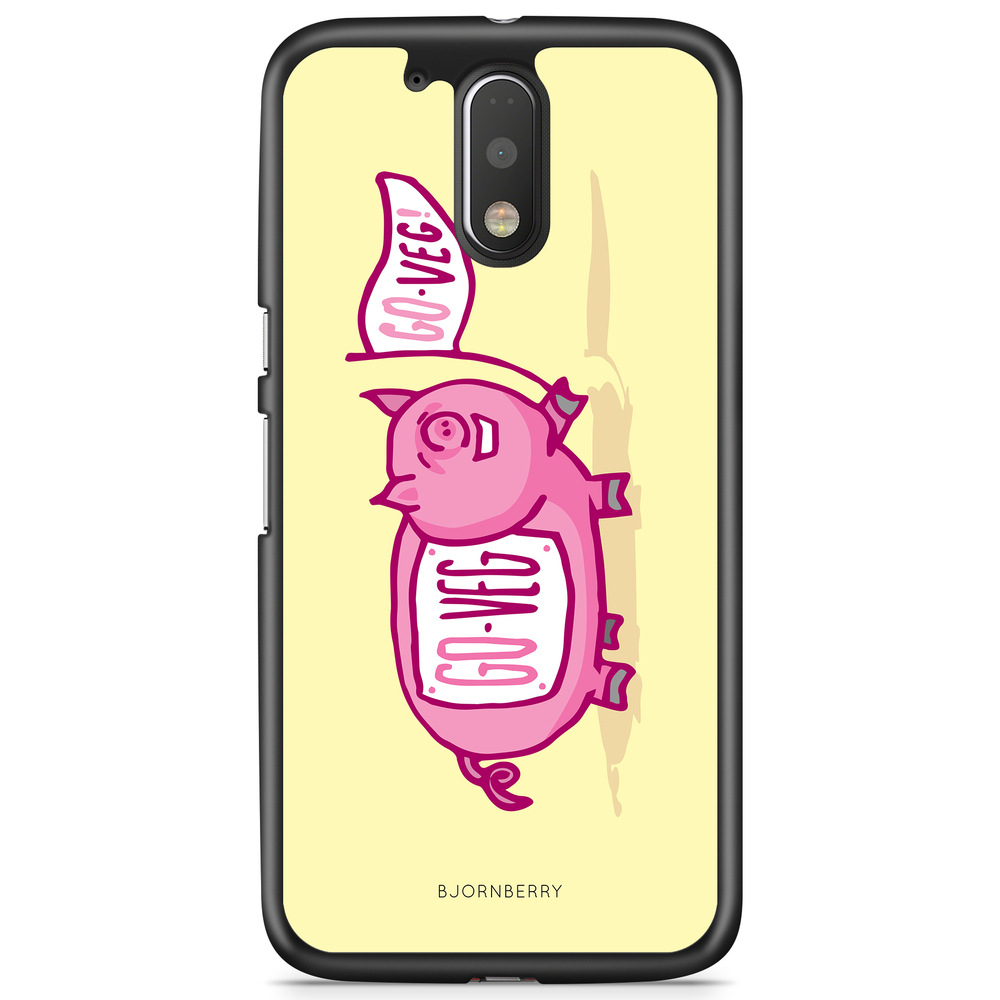 Moto G4/G4 Plus Case - Pink Pig