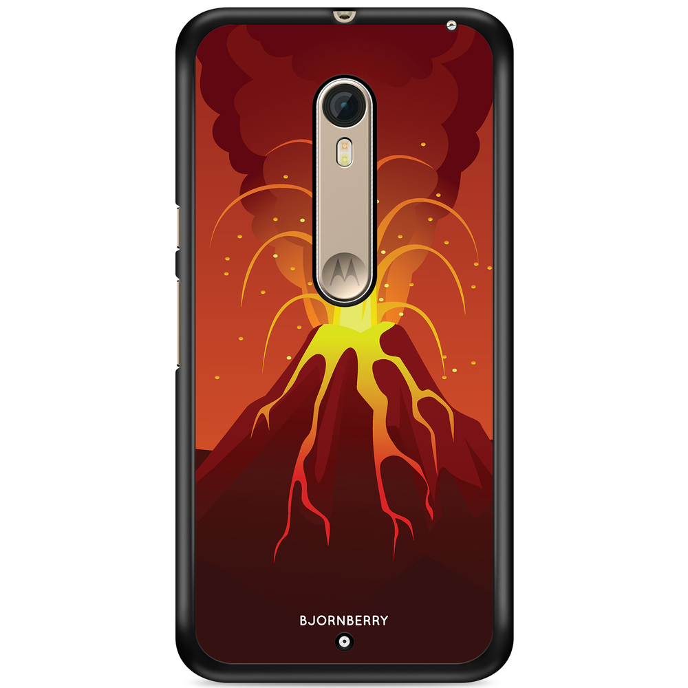 Moto X Style Case - Cartoon Vulcano