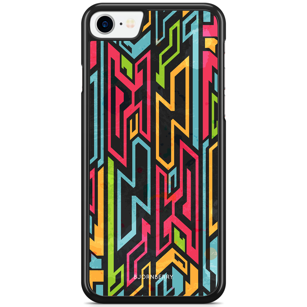 iPhone 8 / iPhone SE (2022/2020) Case - Colored Tribal