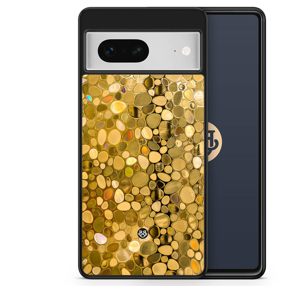 Google Pixel 7 Case - Stained Glass Gold