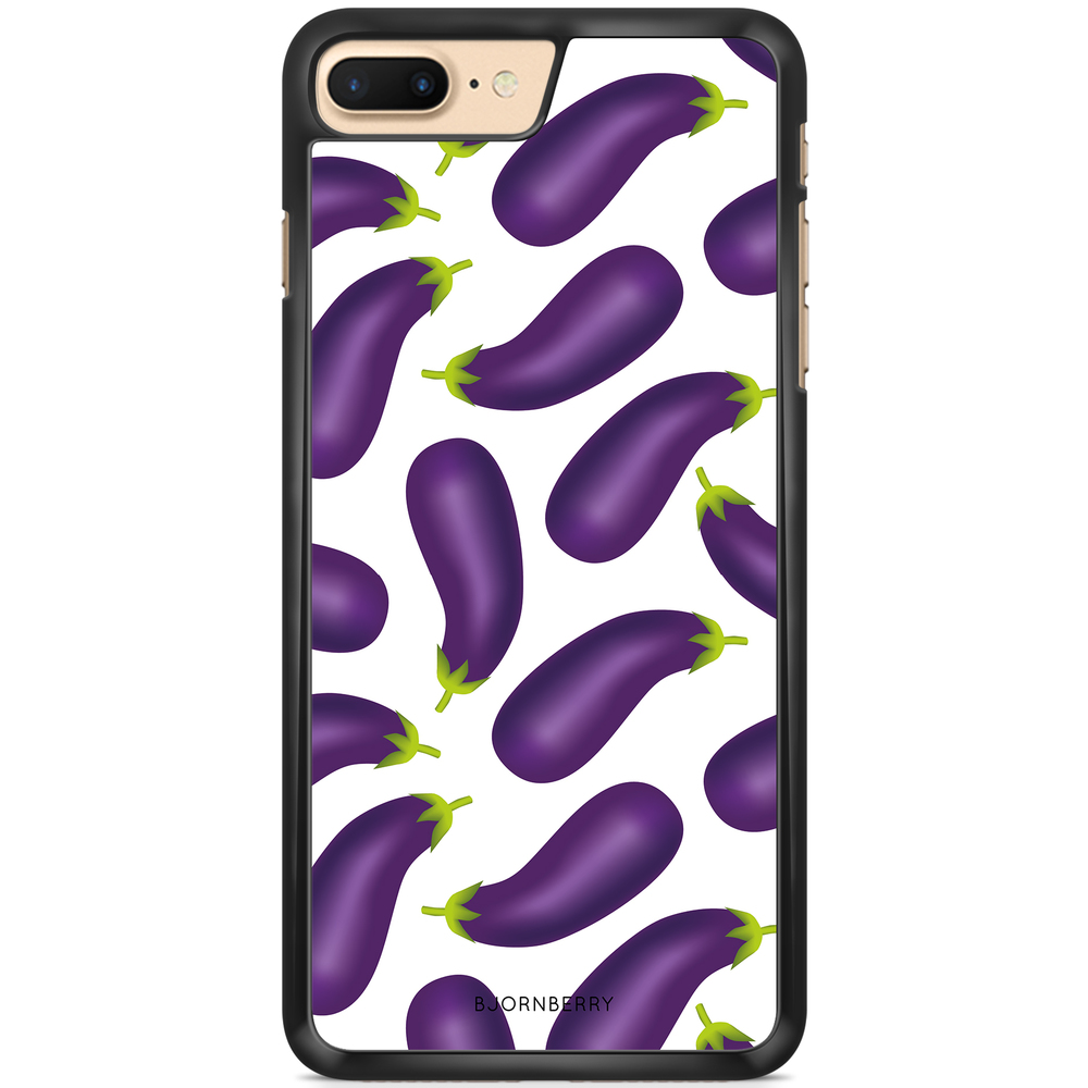 iPhone 7 Plus Case - Eggplant Pattern