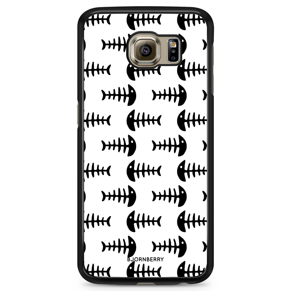 Samsung Galaxy S6 Edge Case - Fish Skeleton