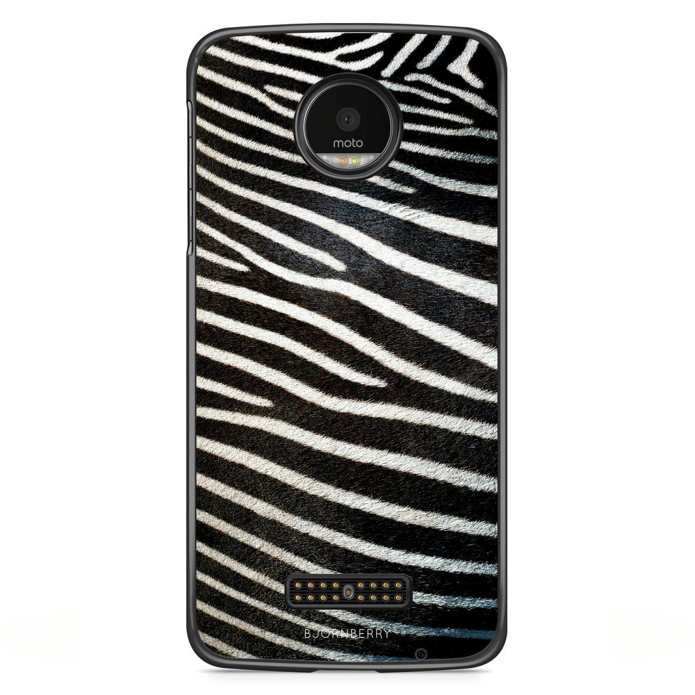 Moto Z2 Play Case - Zebra