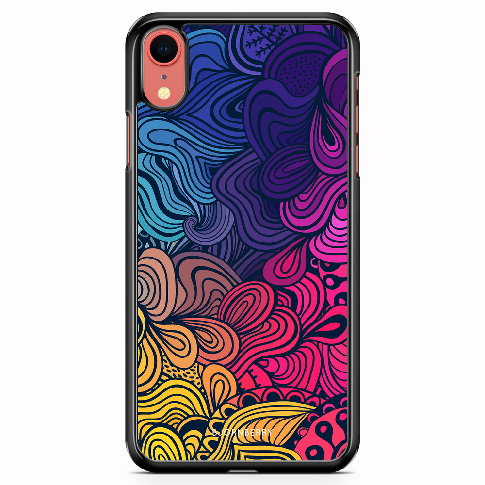 iPhone XR Case - Retro Flowers