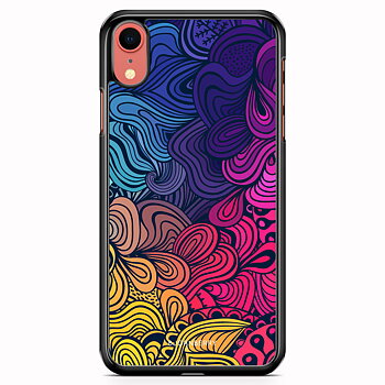 iPhone XR Skal - Retro Blommor