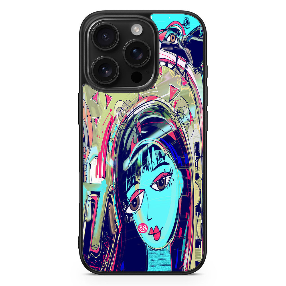 iPhone 16 Pro Case - Abstract Cat