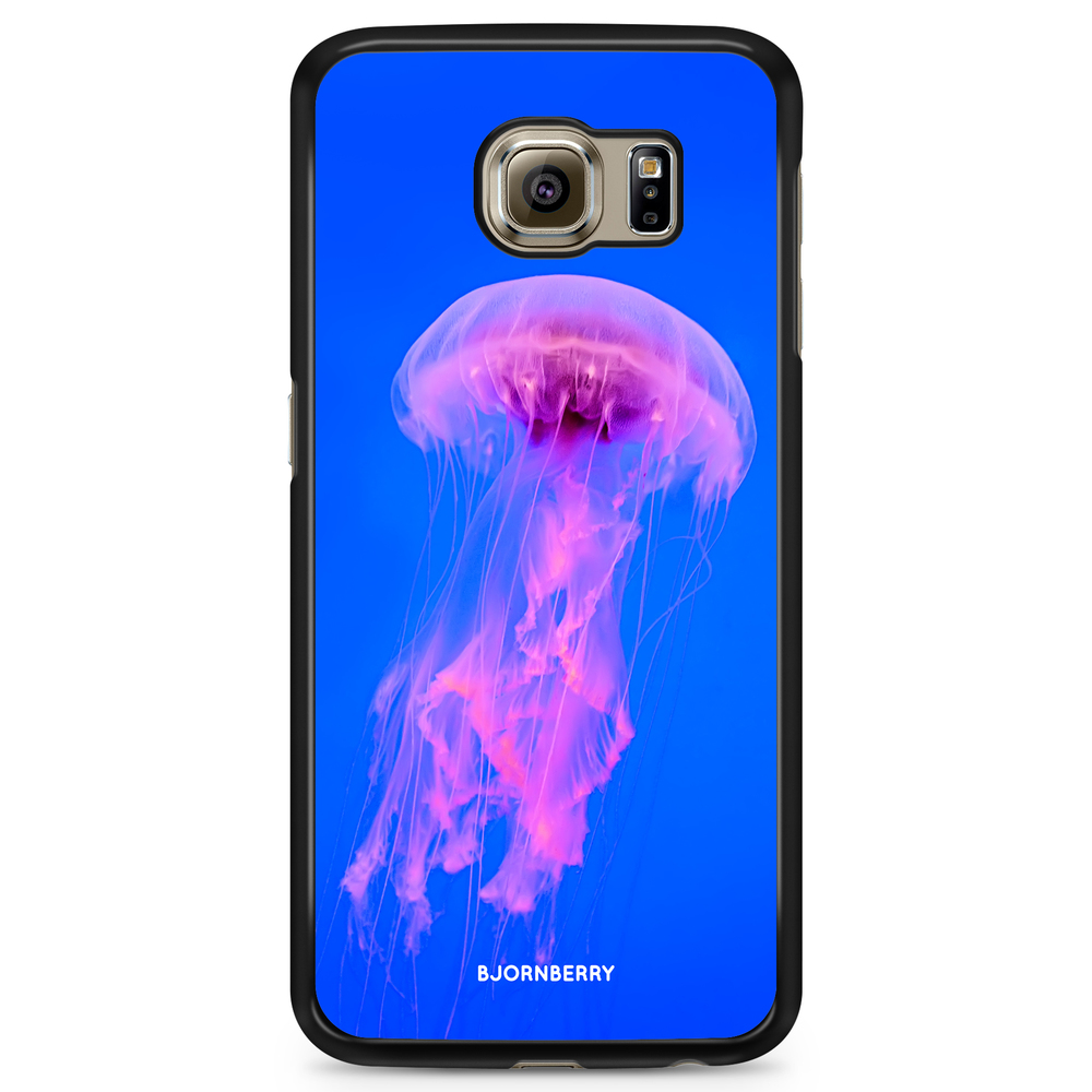 Samsung Galaxy S6 Edge Case - Pink Jellyfish