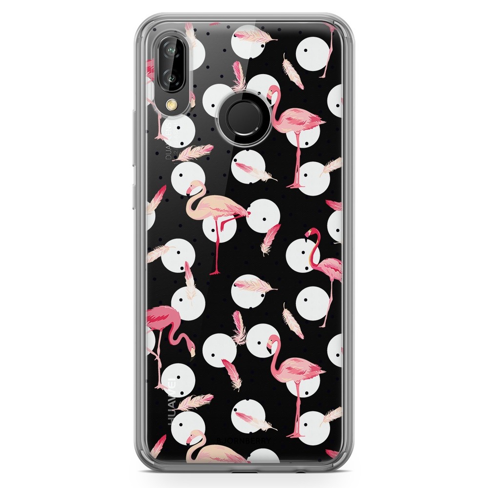 Huawei P20 Lite Fashion Skal - Flamingos