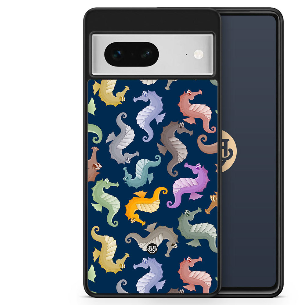 Google Pixel 7 Case - Cartoon Sea-Horse
