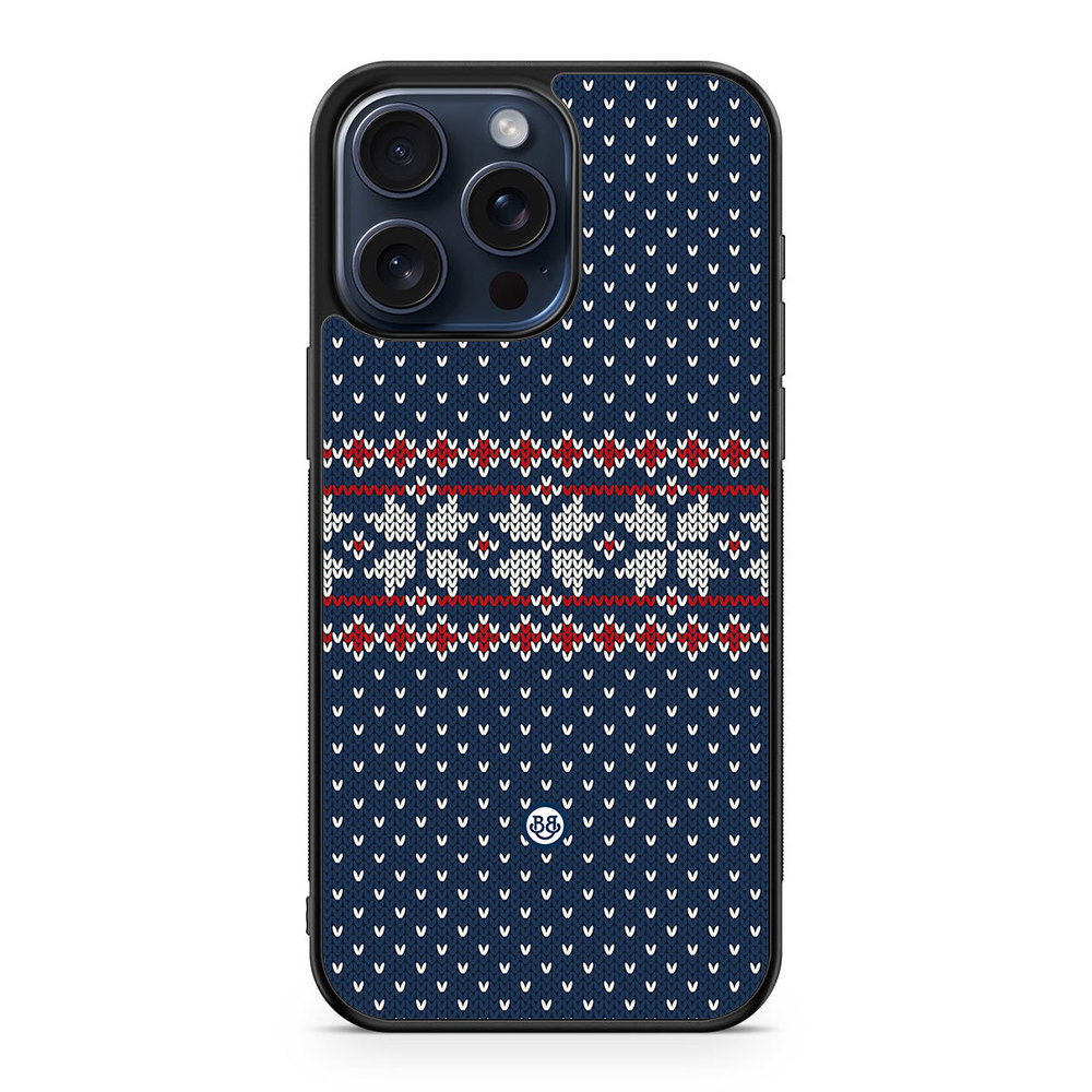iPhone 15 Pro Max Case - Knitted Xmas