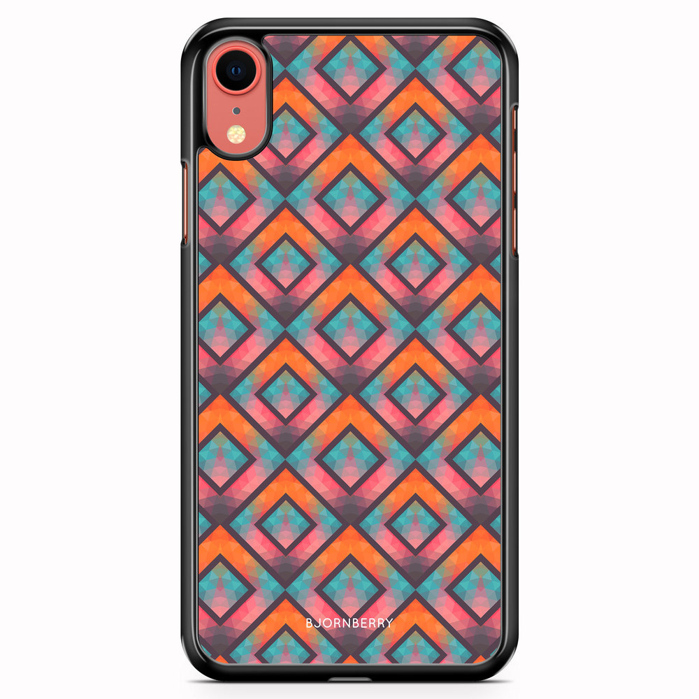 iPhone XR Case - Retro Squares