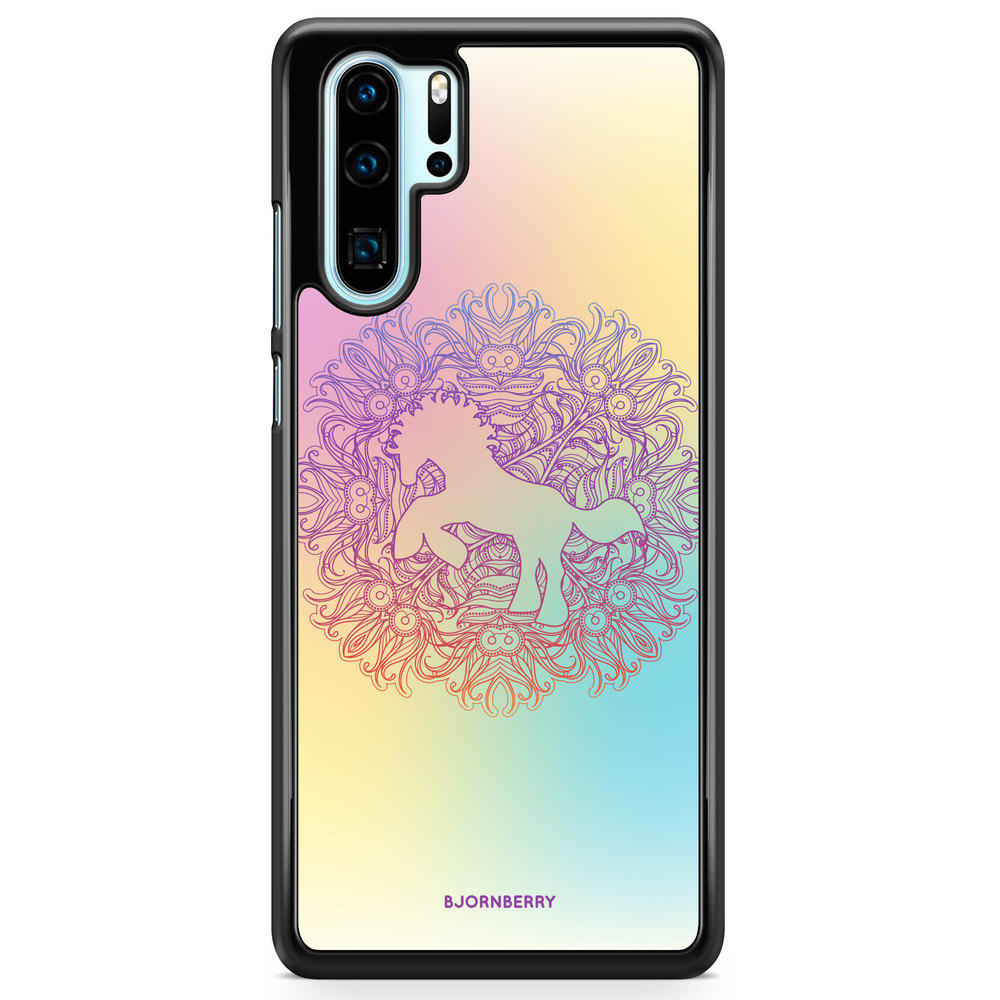 Huawei P30 Pro Case - Rainbow Unicorn