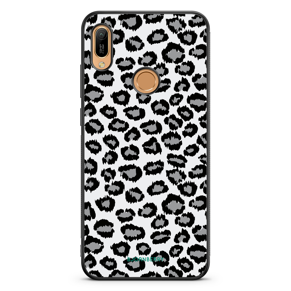 Huawei Y6 2019 Case - Gray Leopard