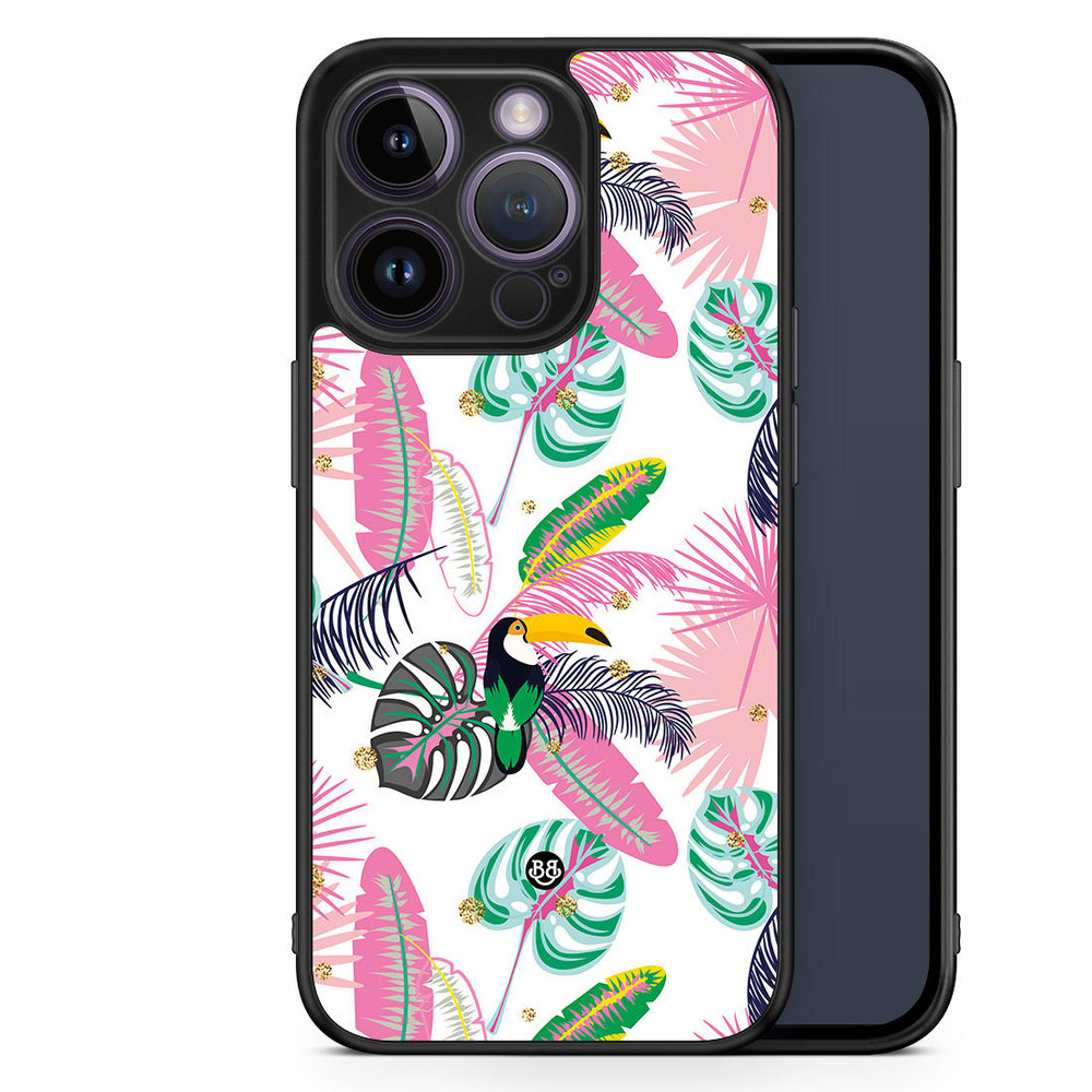 iPhone 14 Pro Case - Tropical Pattern