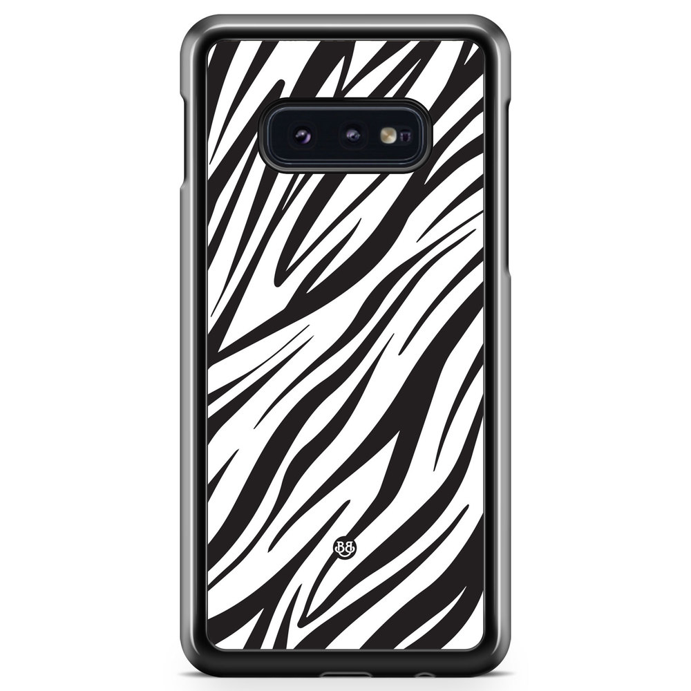 Samsung Galaxy S10e Case - WILD AUTUMN - Zebra Twist