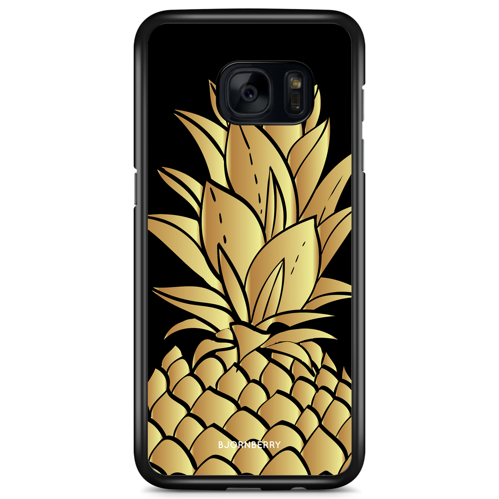 Samsung Galaxy S7 Case - Gold Pineapple