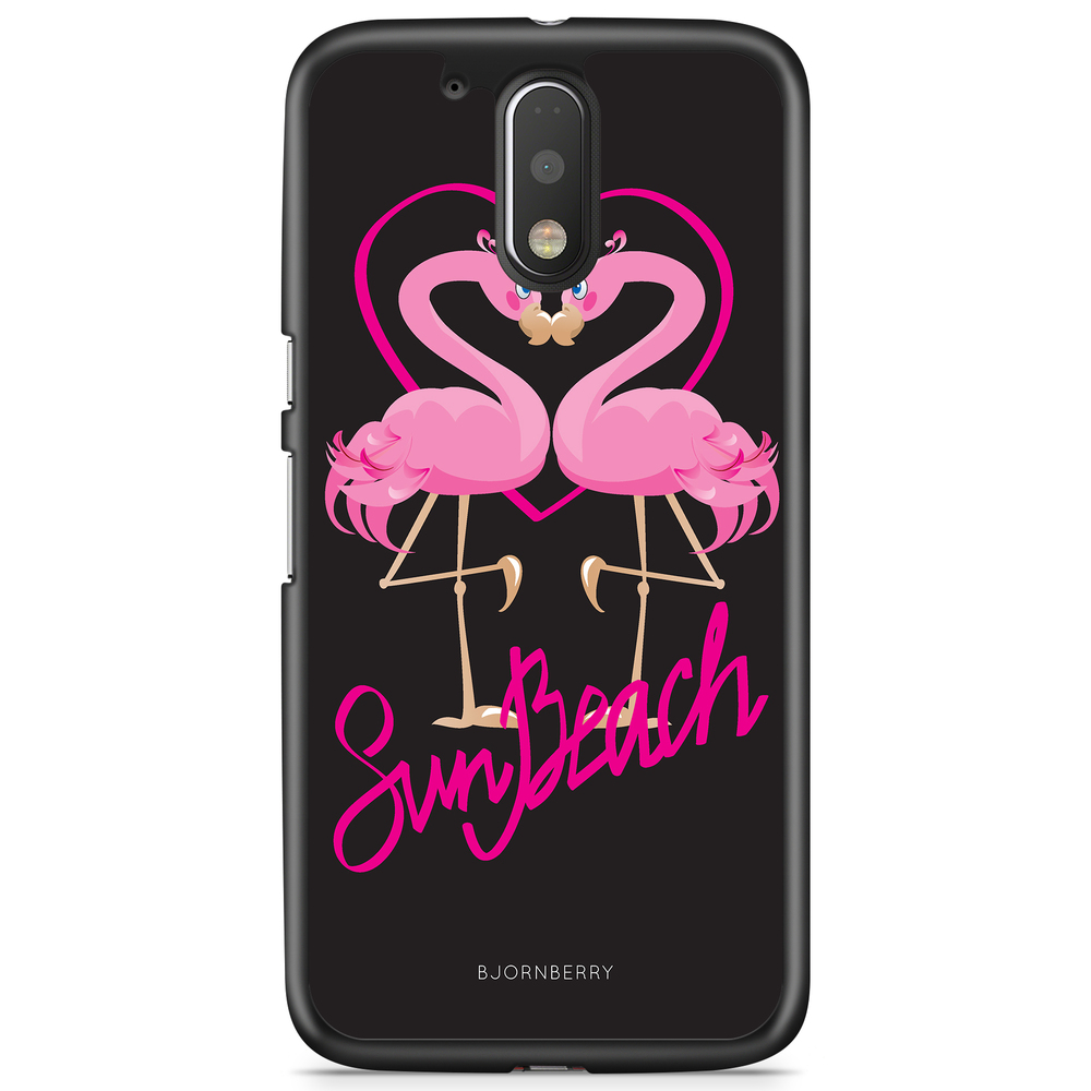 Moto G4/G4 Plus Case - Sun Beach Flamingo