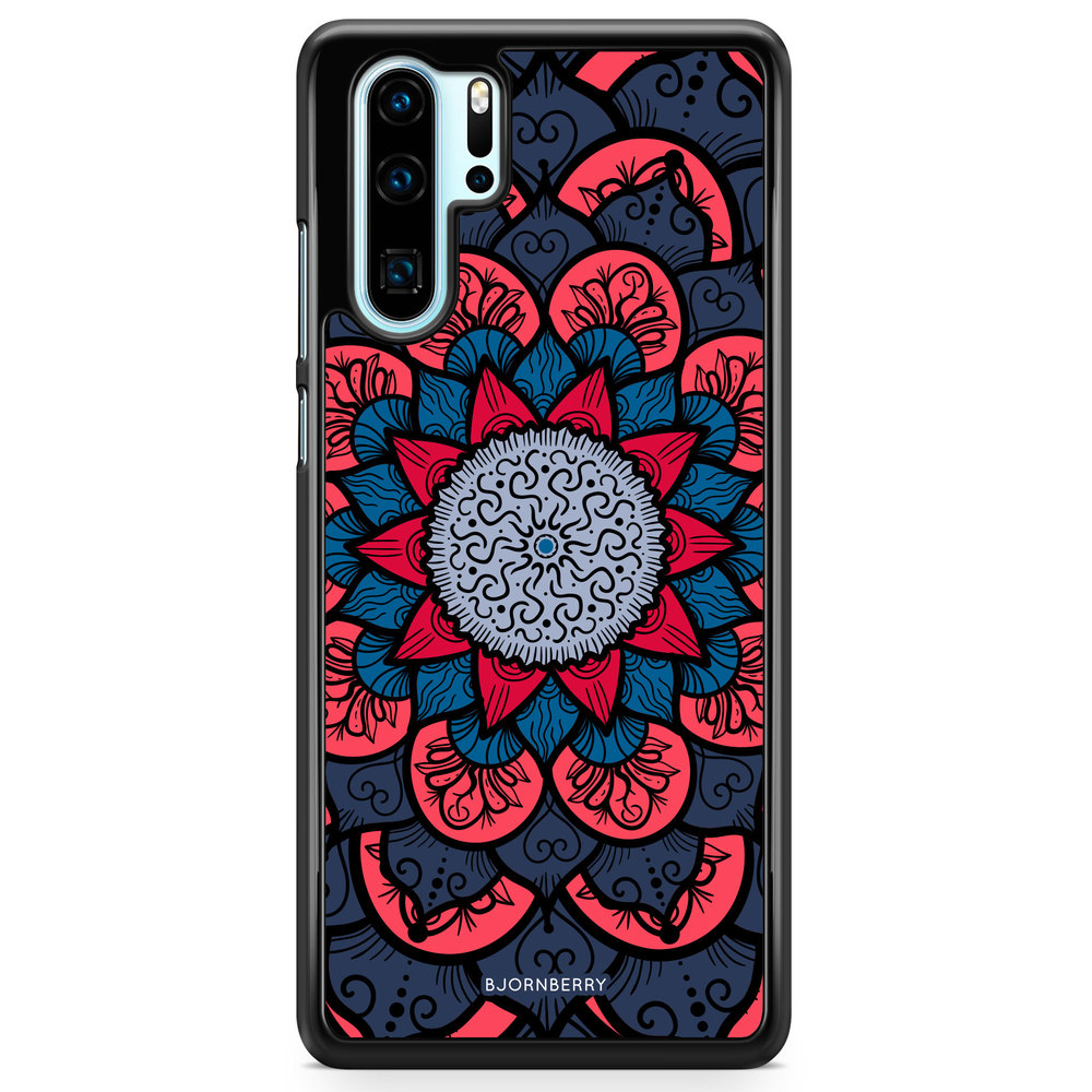 Huawei P30 Pro Case - Blue Mandala
