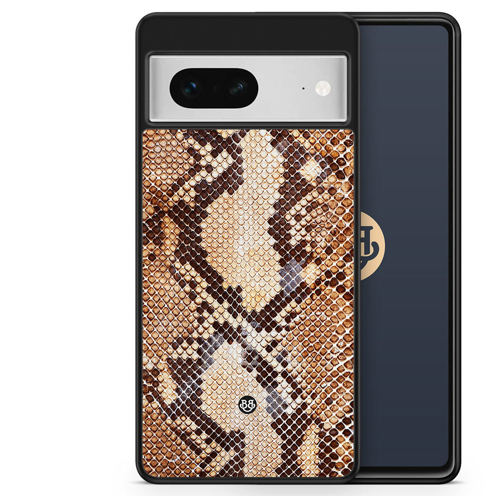 Google Pixel 7 Case - Snakeskin Brown