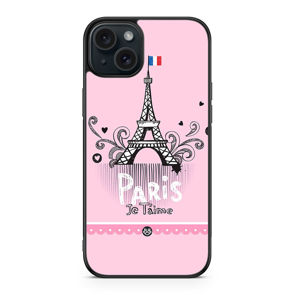 iPhone 15 Plus Case - Paris je taime