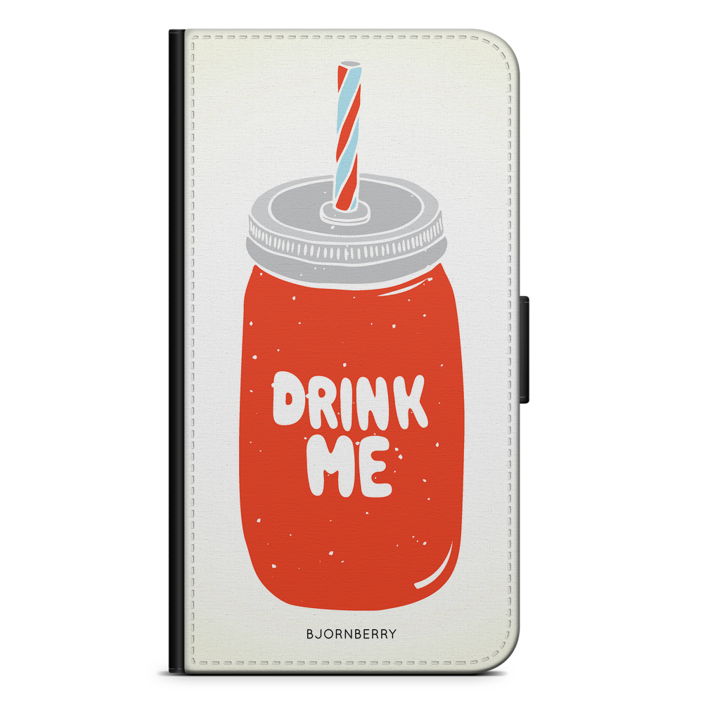 Samsung Galaxy S6 Edge Plånboksfodral - Drink Me | Mobilskal & Mobilfodral BJORNBERRY