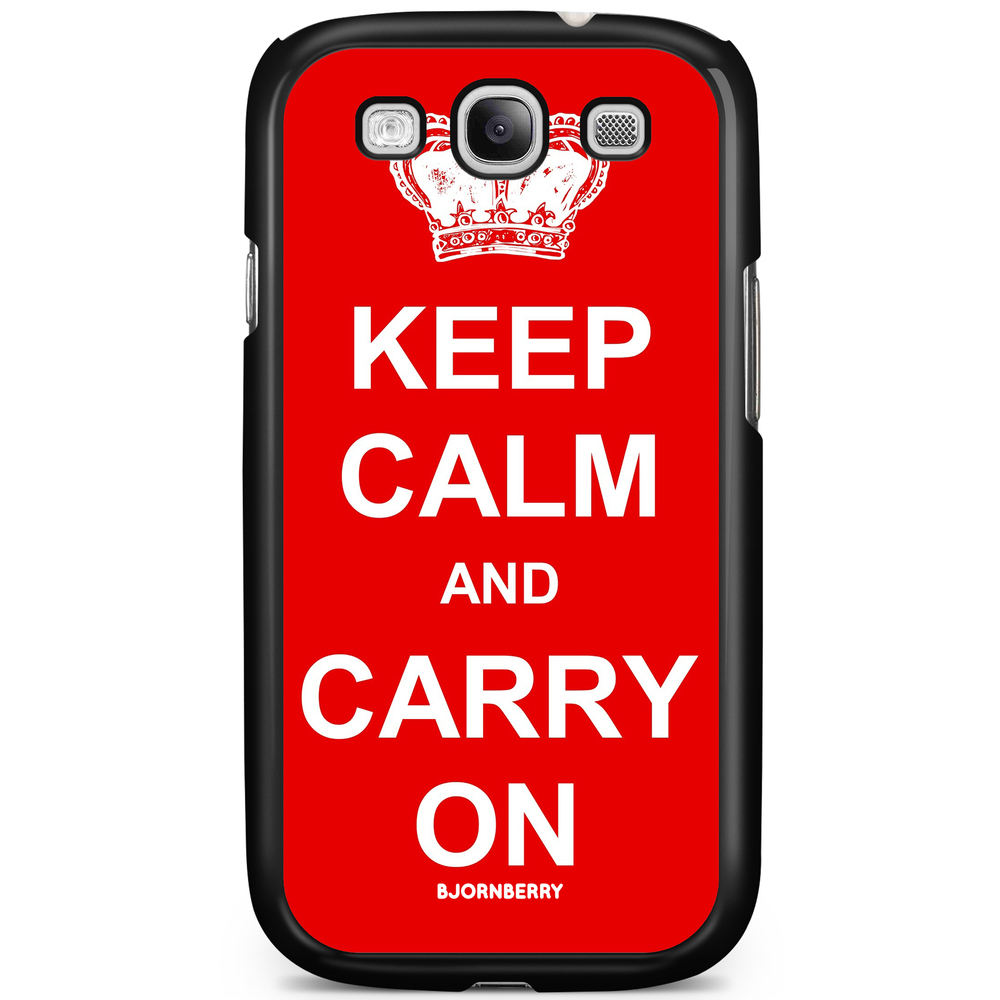 Samsung Galaxy S3 Mini Case - Keep calm carry on