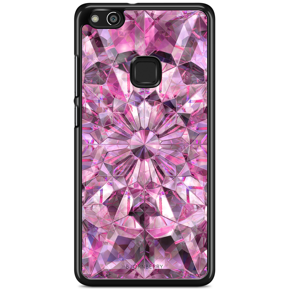 Huawei P10 Lite Case - Pink Crystals