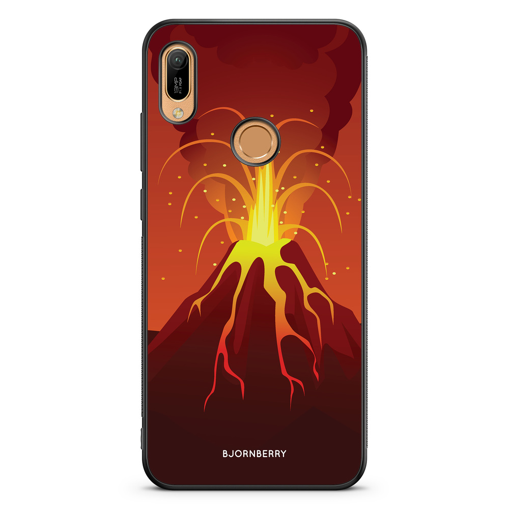 Huawei Y6 2019 Case - Cartoon Vulcano