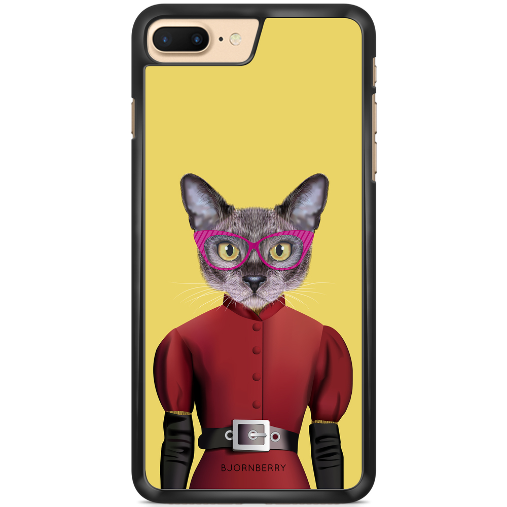 iPhone 7 Plus Case - Hipster Cat
