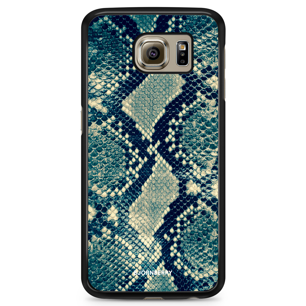 Samsung Galaxy S6 Case - Blue Snakeskin