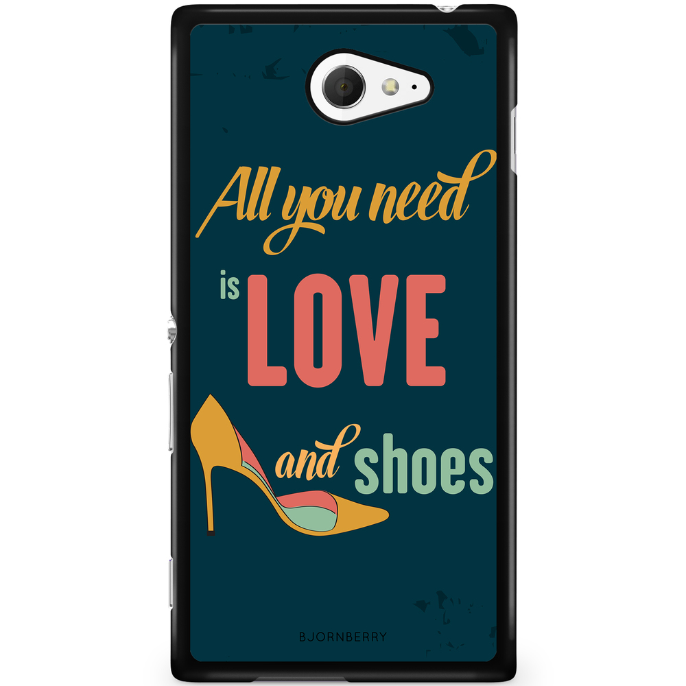 Sony Xperia M2 Aqua Case - Love Shoes