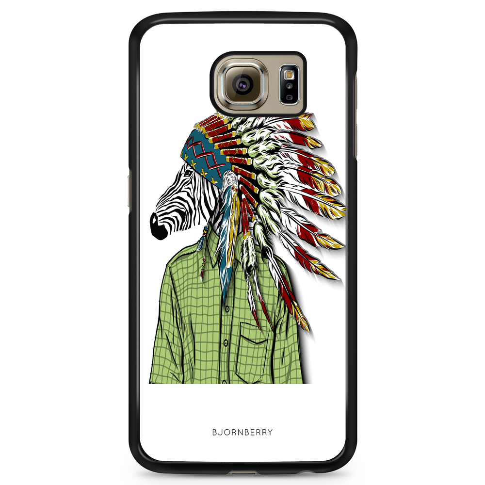 Samsung Galaxy S6 Case - Hipster Zebra