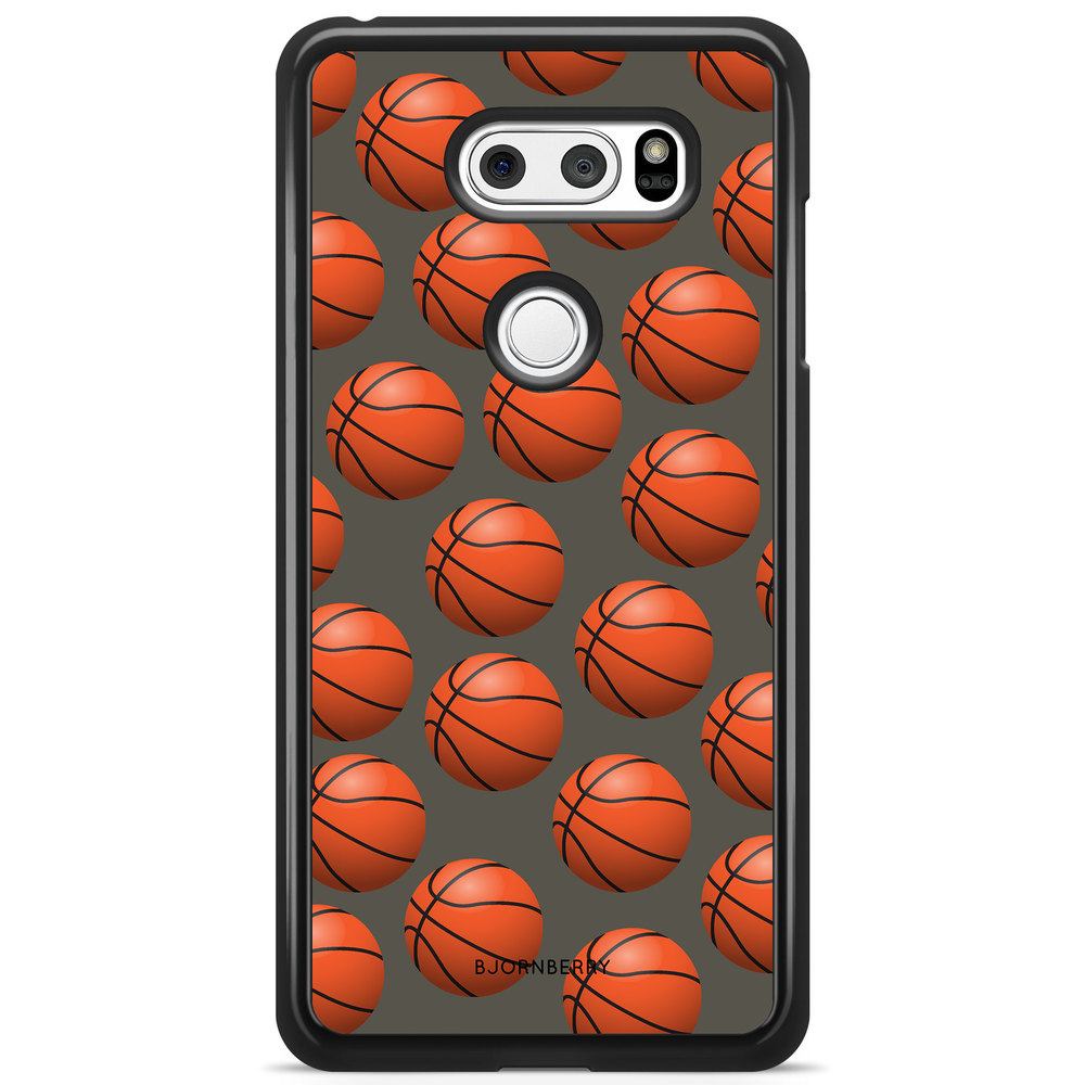 LG V30 Case - Basketballs Pattern