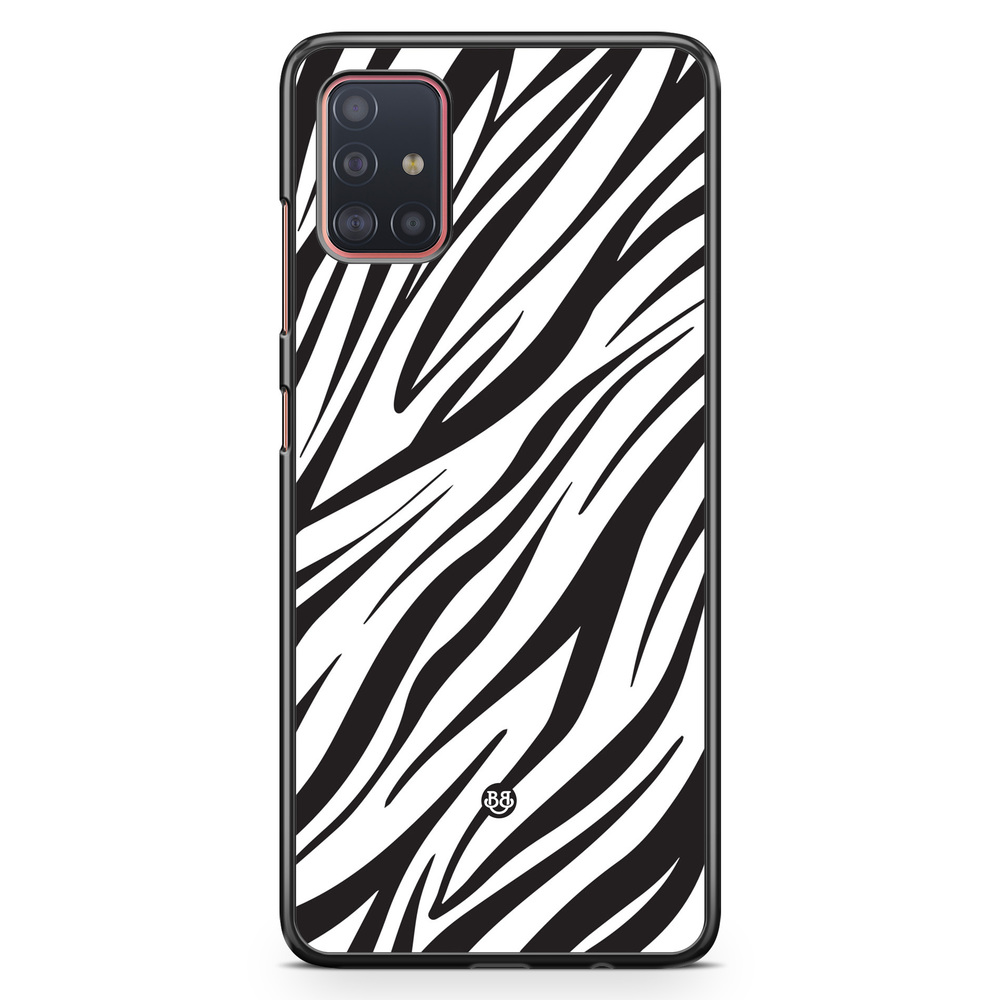 Samsung Galaxy A51 Case - WILD AUTUMN - Zebra Twist