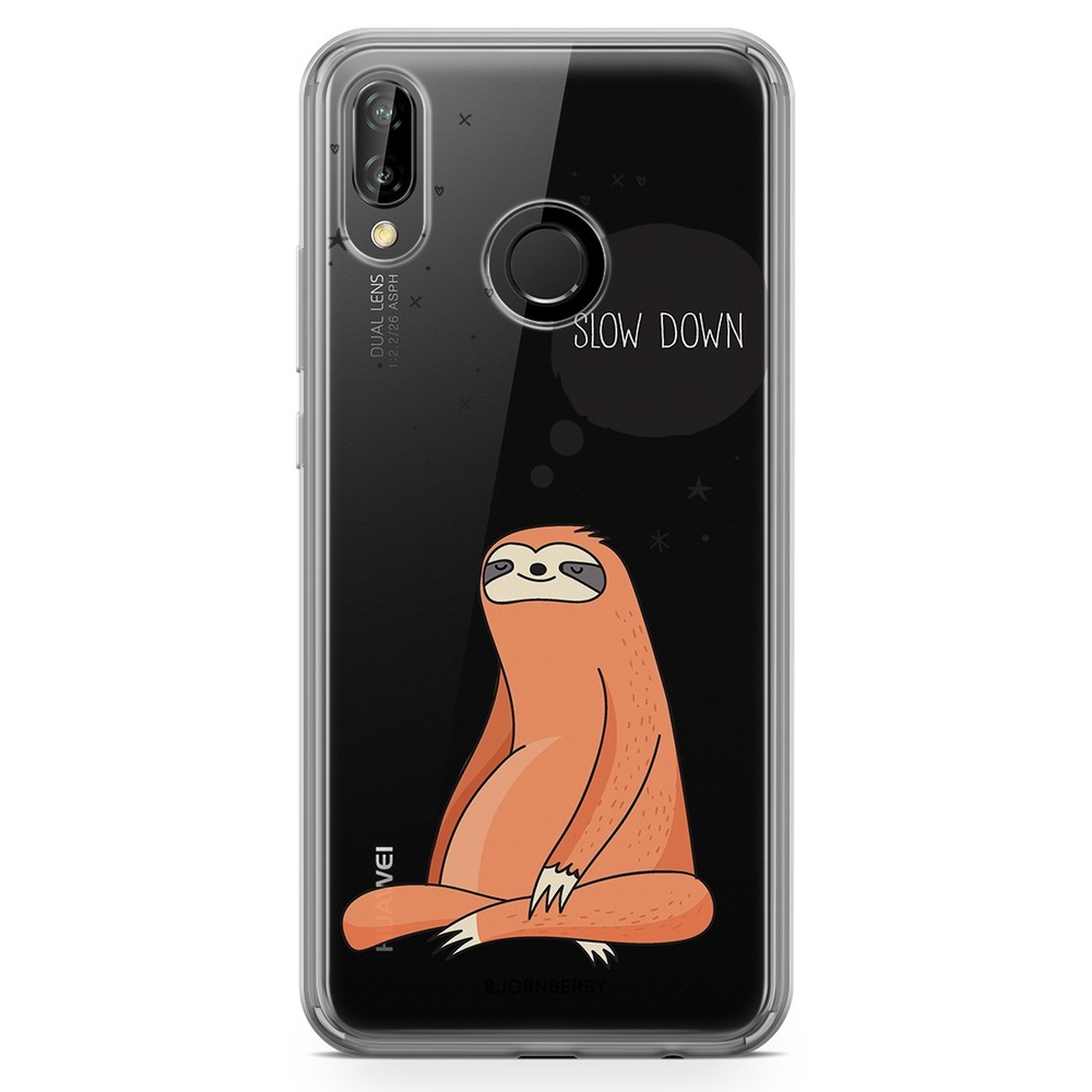 Huawei P20 Lite Fashion Case - SLOW DOWN