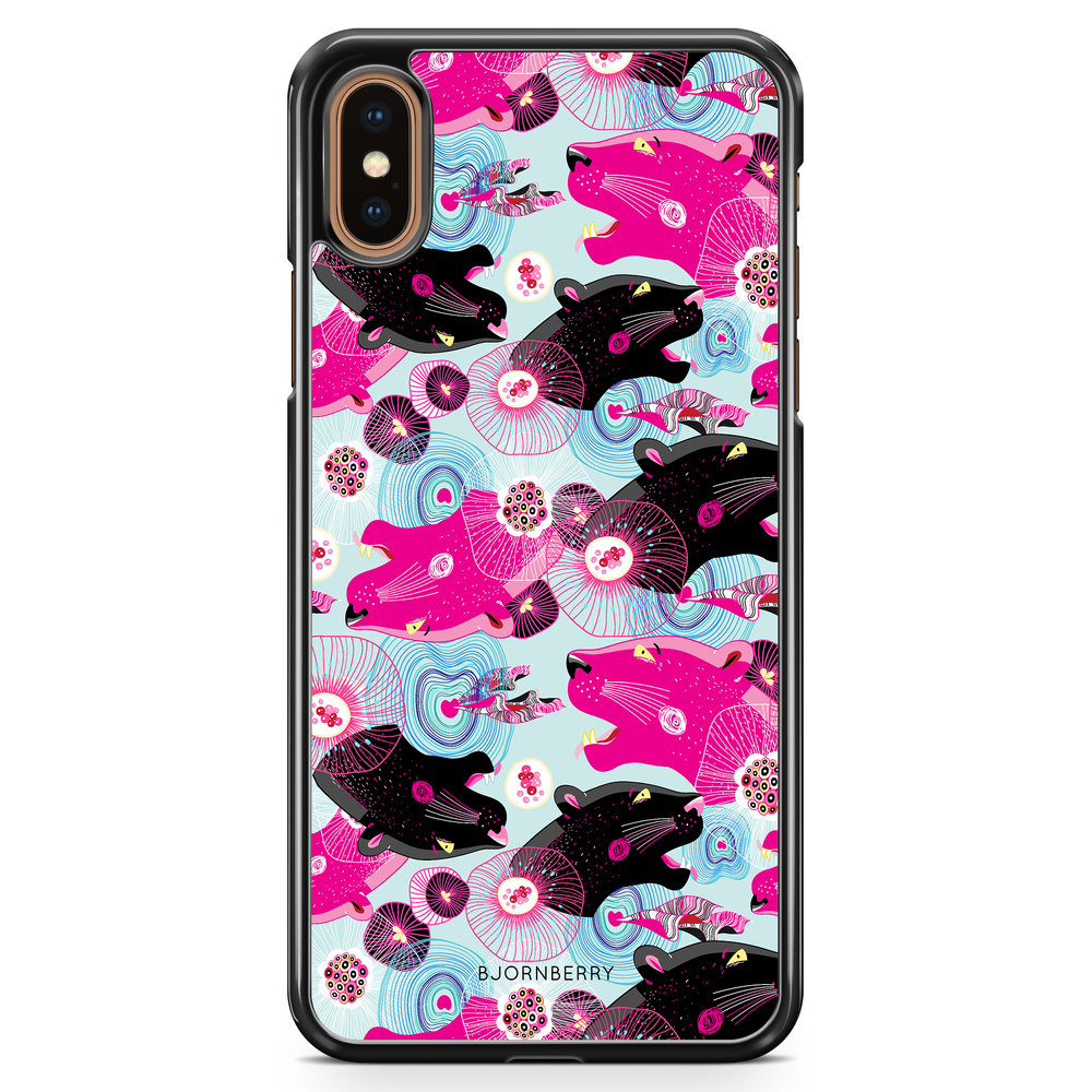 iPhone XS Max Case - Panther Pattern