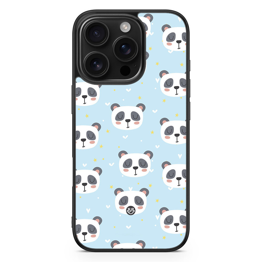 iPhone 16 Pro Case - Panda Pattern