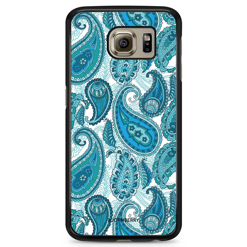 Samsung Galaxy S6 Case - Blue Paisley