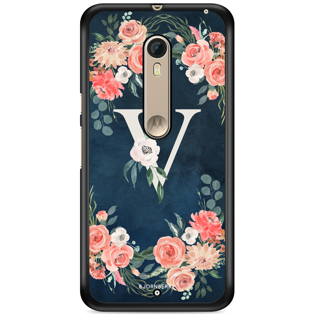 Moto X Style Case - Monogram V