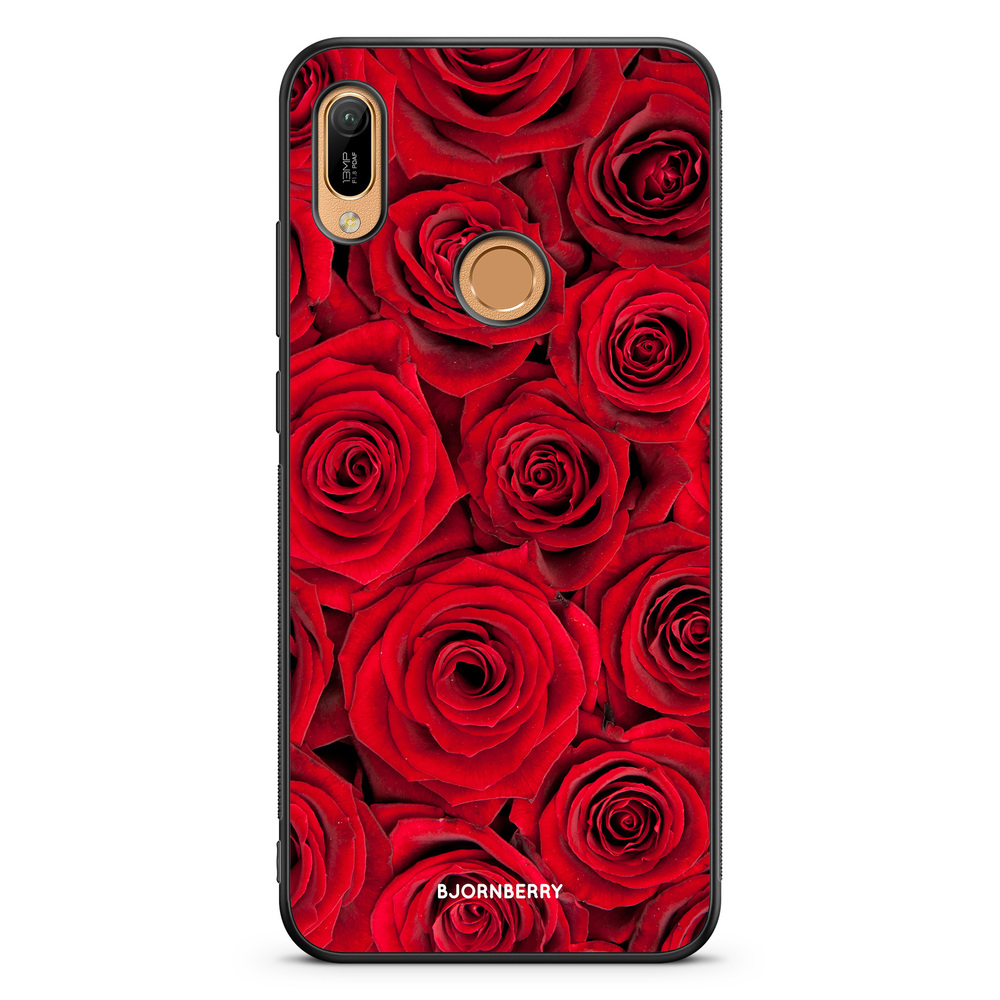 Huawei Y6 2019 Case - Red Roses